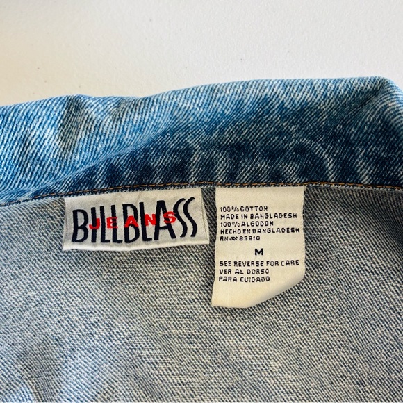 Bill Blass Vintage Classic Denim Jacket - Picture 2 of 7